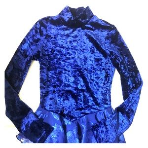 Ice angel figure skating dress